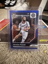 2024-25 Donruss Optic Norman Powell Blue Glitter #/15 Clippers