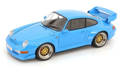 1:12 KK-Scale Porsche 911 (993) GT2 BBS rims 1996 lightblue