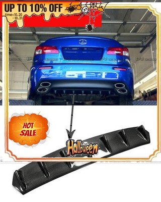 New Carbon Rear Bumper Diffuser For LEXUS ISF 08-10 Fit CT200/GS350/IS250/IS350