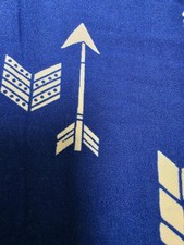 Lularoe L/XL Leggings kids- Aztec- Colbolt Blue with White Arrows RARE
