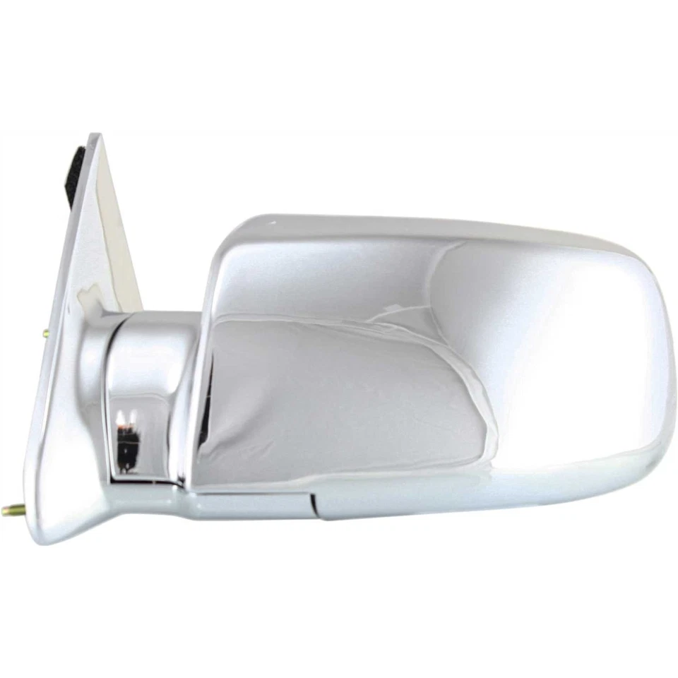 Mirror For 1992-2000 GMC Yukon Driver and Passenger Side Chrome - Image 2 of 4