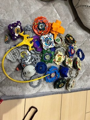Beyblade Bulk Lot Hasbro Takara Spinning Tops Toys Vintage Ready Assorted