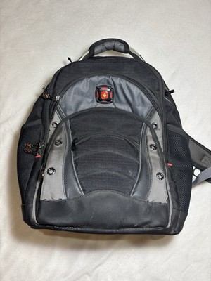 Swiss Gear Wenger Synergy Backpack Laptop Business Black Gray 16