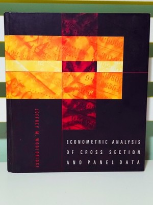 Econometric Analysis of Cross Section and Panel Data! 2002 HC Textbook