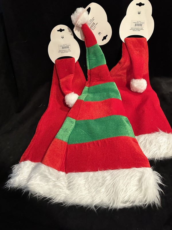 3 New Christmas Holiday Hat By Dmm Mfrpartno X-Hhat - Festive elf time!