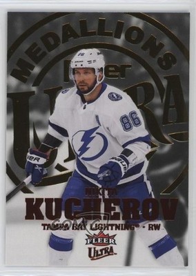 2023-24 Fleer Ultra Medallions Titan Achievement 41/75 Nikita Kucherov #M-23 y5d
