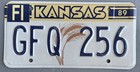 Trio Kansas License Plates 3 Plates Vintage KS Lic — photo 2