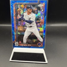 2025 Topps Chrome Sapphire Refractor #274 Dillon Dingler RC