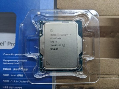 Intel Core i7-12700K Processor (12 Cores 20 Thread, LGA1700) Box - BX8071512700K