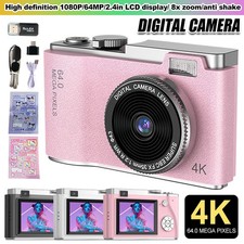 Digital Camera LCD Display Screen 16X Zoom Anti-Shake Camera With Card Reader