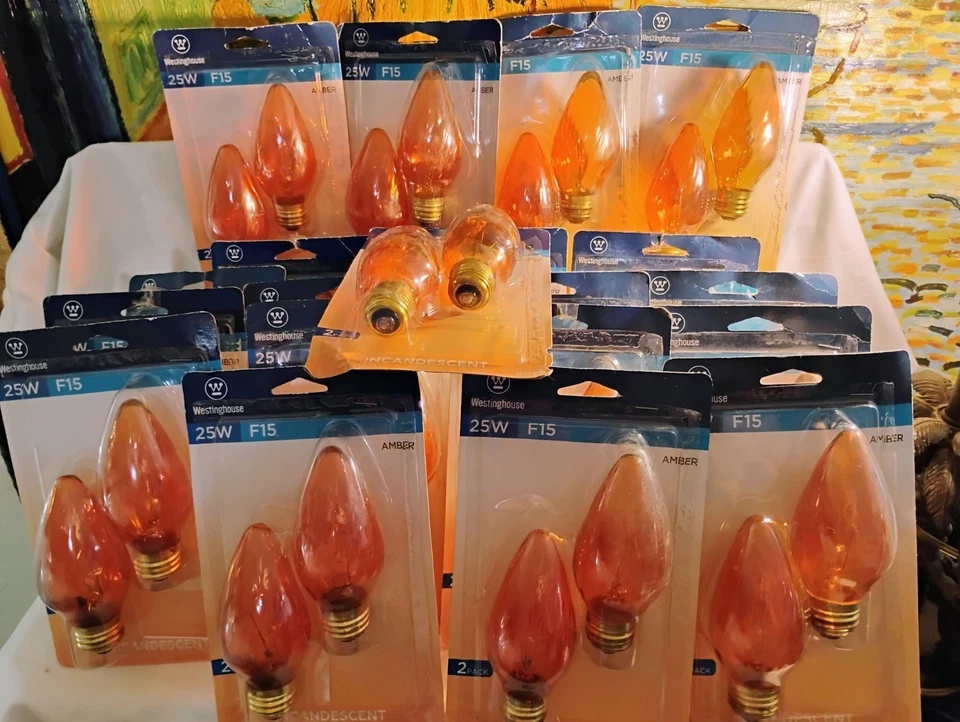 Westinghouse 2 pk. 25W F15 bulbs, new in package - Image 2 of 4