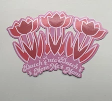 DUTCH Bros MAY Special STICKER Mother’s DAY Mom PINK Tulip RARE 2025