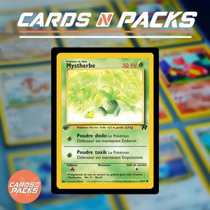 Carte Pokemon Mystherbe 63/82 Team Rocket Edition 1 Exc.