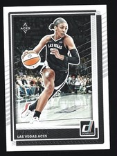 2025 Panini Donruss WNBA #82 A'ja Wilson Las Vegas Aces Basketball Card