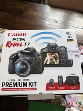 Canon EOS Rebel T7 DSLR Camera Kit w/ 18-55mm & 75-300mm Lenses