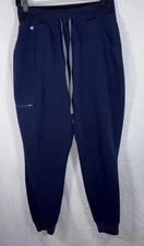 Figs Zamora Blue Jogger Scrub Pant Tactical Workwear Just Saving Lives NBD Sz M