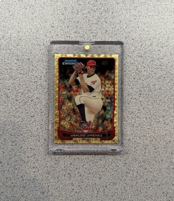 2012 Bowman Chrome Baseball #95 Ubaldo Jimenez Superfractor 1/1 ALL STAR RARE