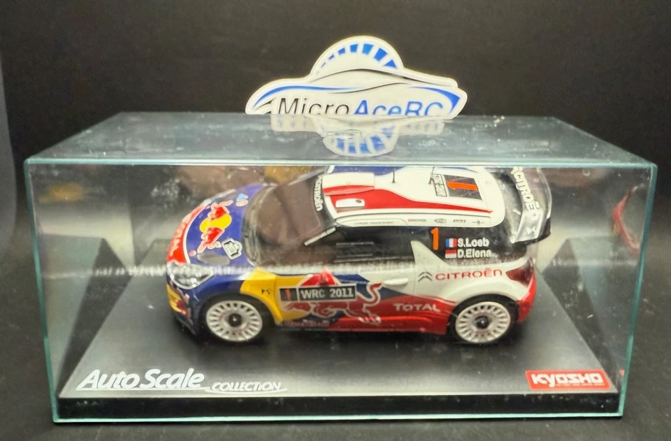 Used Kyosho Mini-z Body CITROEN DS3 WRC 2011 MZP420SL - Image 2 of 4