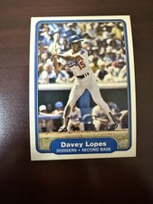 1982 Fleer #12 Davey Lopes