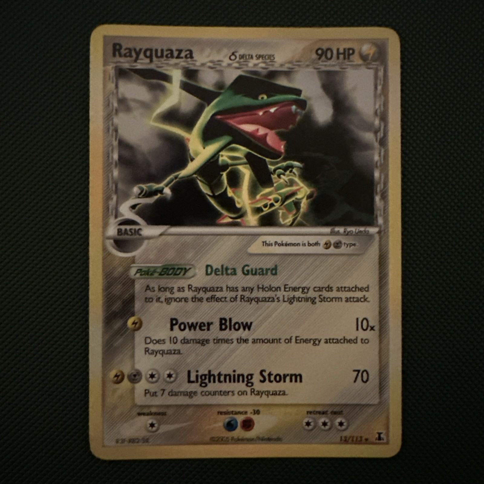 Rayquaza (Delta Species) 13/113 EX Delta Species Holo