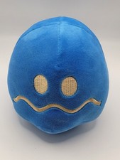 Ms Pac-Man Blue Ghost 4" Plush Toy Bandai Namco 2017 Arcade Game Character