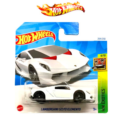 Hot Wheels Lamborghini Sesto Elemento (Shortcard) FREE SHIPPING.