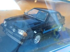 1/43 IXO Ford Escort MKIII RS Turbo 1984 Black CLC419N Minicar