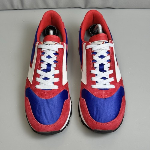 Brooks Mens Chariot True Red Blue White Running Shoe US Sz 11.5 - 1101781D664 - Picture 2 of 22