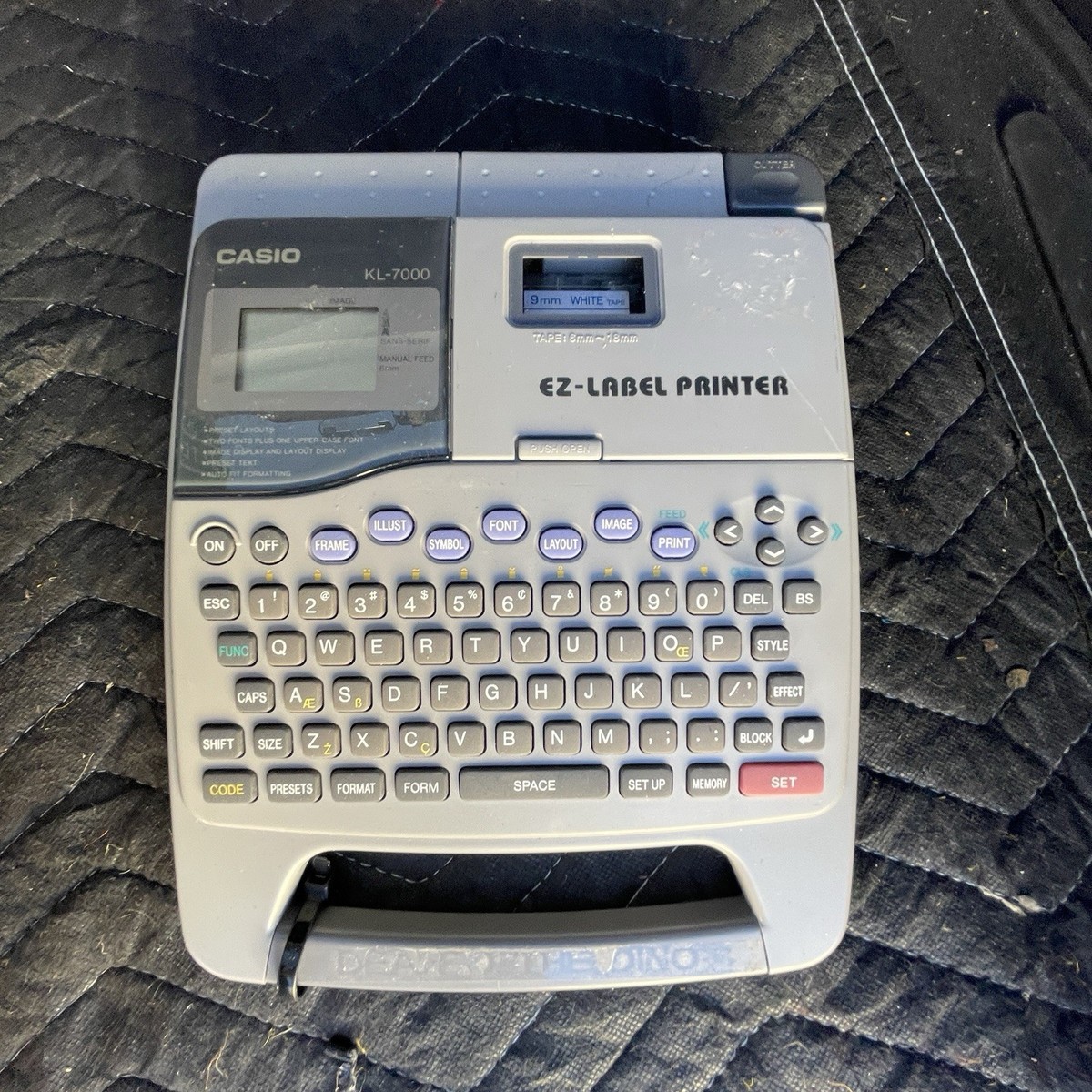 Casio EZ-Label Printer KL-7000 Micro Thermal Label Printer with