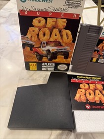Aut&eacute;ntico Super Off Road NES Completo Caja CIB Manual Probado