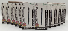 Zebra Pen Z-Grip Retractable Ballpoint Pens, 144CT, Medium Point, 1.0 mm, Black