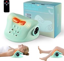 Neck Massager 3in1 Modes Shoulder Relaxer Neck Stretcher w Heat for Pain Relief