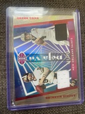 2023 Panini Illusions MANNING CARR Deja Vu Patch /199 #DV-MC New Orleans Saints