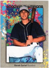 2024 Upper Deck Goodwin Champions Splash of Color Derek Curiel Rookie Card #150