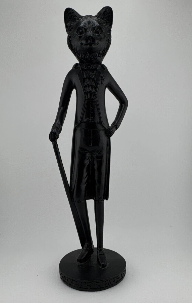 Black Cat Statue In Collectible Cat Figurines for sale | eBay