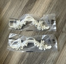 Drawer Handles Pulls Set of 2 Shabby Chic French Provincial NIP 2.5” 5.25” Cream