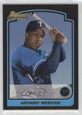 2003 Bowman Draft Gold Anthony Webster #BDP118 Rookie RC
