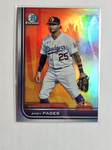 2023 BOWMAN CHROME ANDY PAGES RC ROOKIE 260/399 BASEBALL CARD #AFLS-8