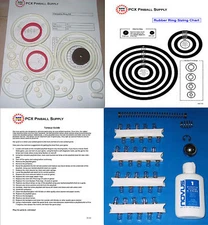 1977 Gottlieb Cleopatra Pinball Tune-up Kit