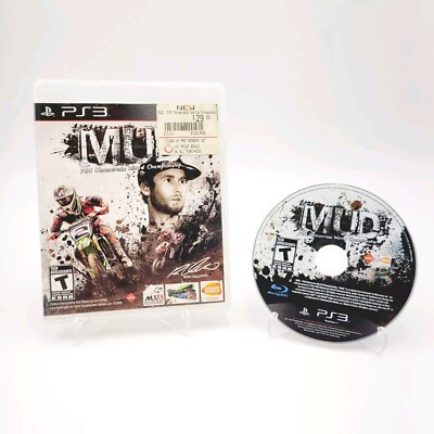 MUD: FIM Motocross World Championship PS3 (Sony PlayStation 3, 2013) TESTED