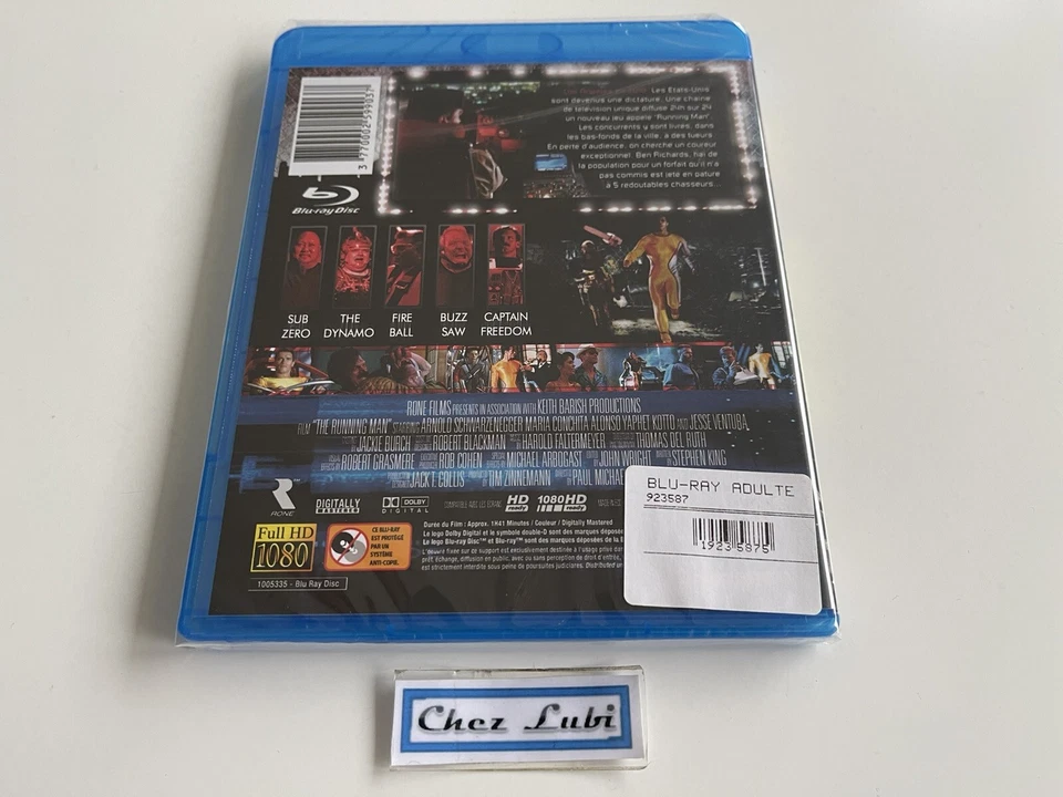 The Running Man (Schwarzenegger) - Film 1987 - BluRay - FR/EN - Neuf Blister - Immagine 2 di 2