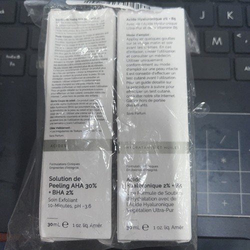 The Ordinary Peeling Solution (AHA 30% + BHA 2%) y ácido hialurónico 2% + B5 ~ PAQUETE - Imagen 2 de 3