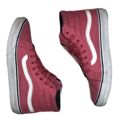 SK　25サイズ Vans SK8-HI Classic OTW Pink/White Skateboard Shoes Women's (Size