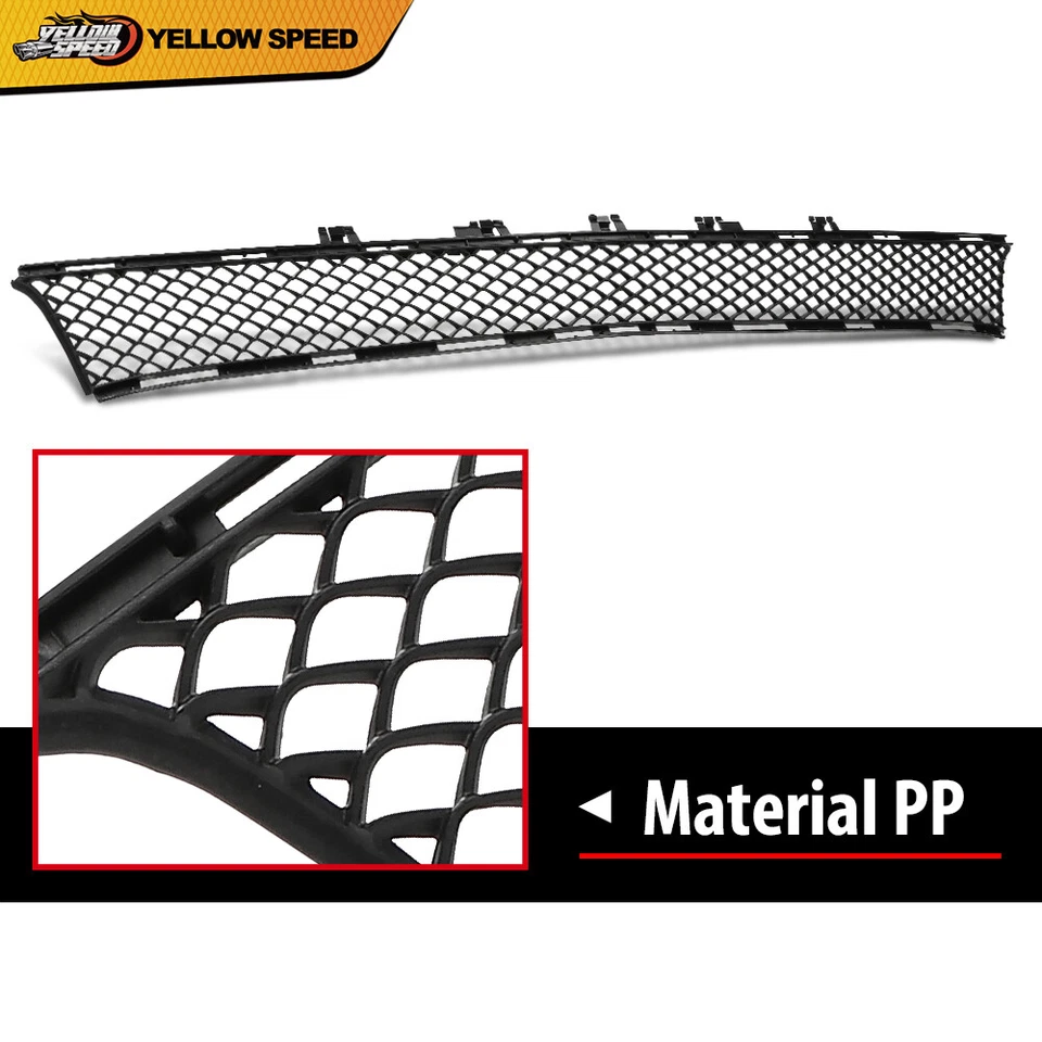 Parrilla de parachoques central delantera apta para Mercedes-Benz E300 E350 E400 E450 2017-2020 Foto 4 de 4