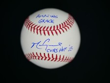MARK GRACE SIGNED OFFICIAL OMLB BASEBALL W/ 