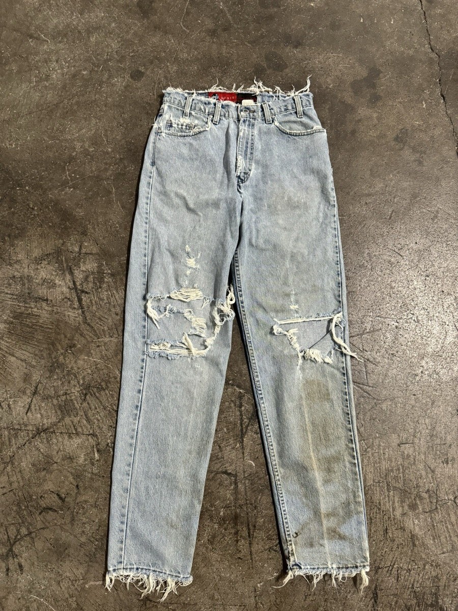 Vintage Levi's Silver Tab Jeans Mens 31x34 Loose Fit Blue 90s