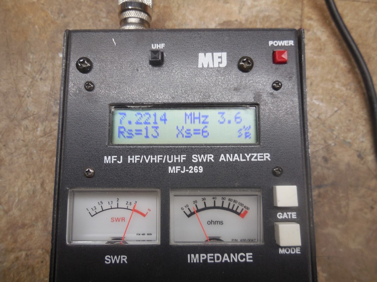 MFJ-269 HF/VHF/UHF アンテナアナライザー 1.8～470MHz mfj-269c.jpg