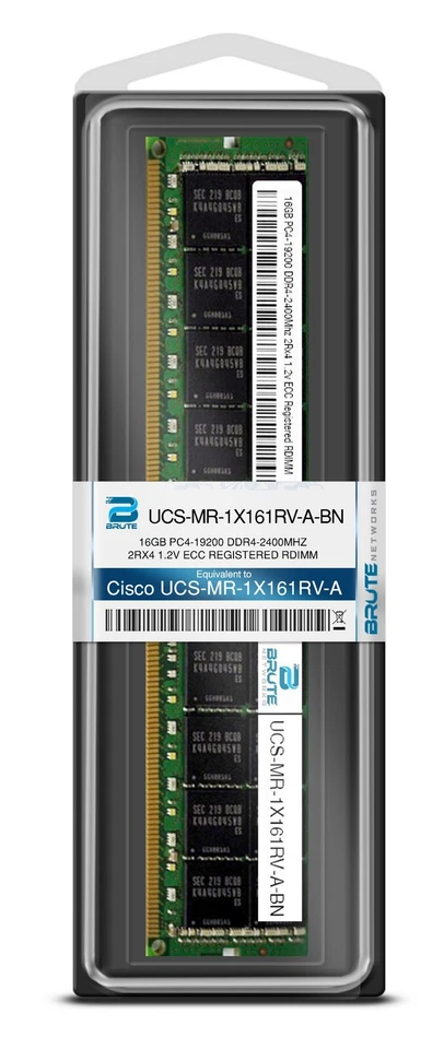UCS-MR-1X161RV-A - Cisco Compatible 16GB DDR4-2400Mhz 2Rx4 1.2v ECC RDIMM - Image 3 of 3