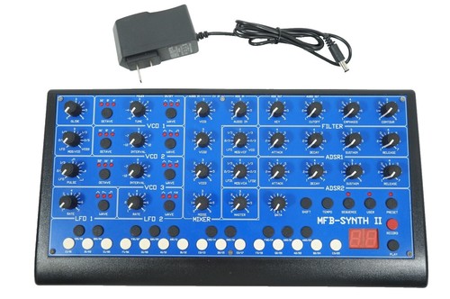 完動品】 MFB SYNTH II 3VCO アナログシンセ日本語マニュアル付 完動品
