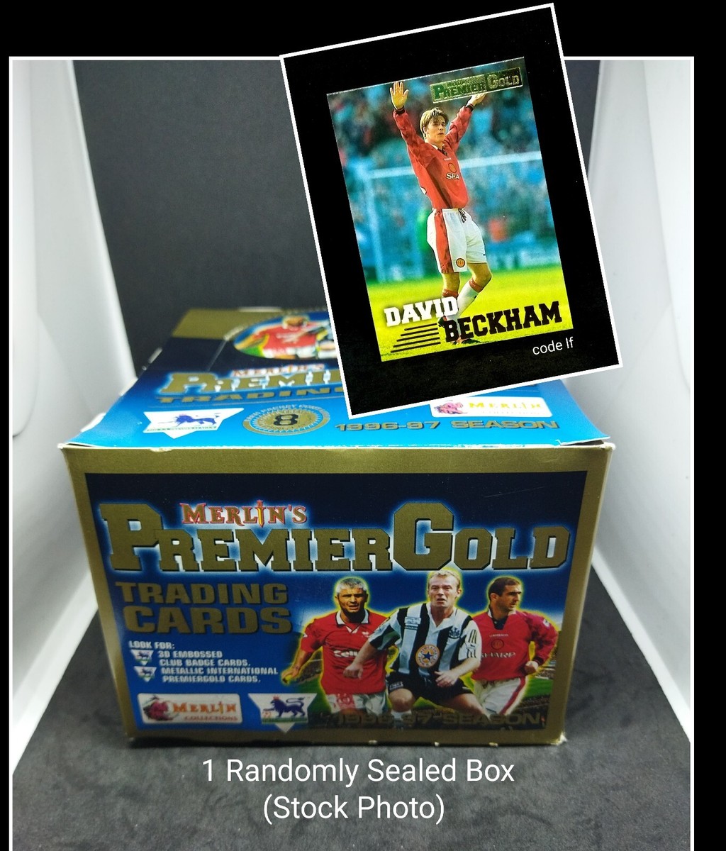 Merlin's Premier Gold David Beckham ベッカム David BECKHAM ROOKIE CARD 96 